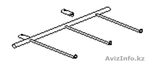 Стержень для носков (тройной) на гондолу #969262