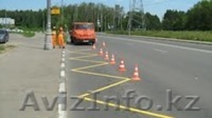Краска для дорожной разметки желтая в Павлодаре #983795