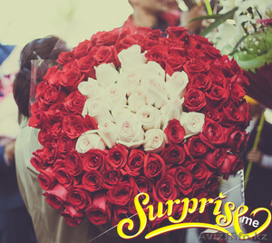 Романтическая доставка цветов #973960