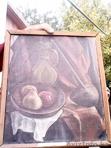 картины холст масло 80-ые 20-век #984296