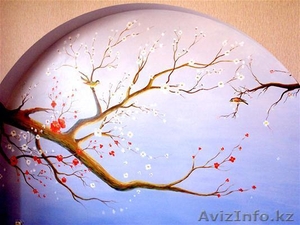 Художественная роспись стен в Шымкенте #976763