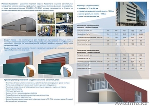Раннила Казахстан производит сендвич панели (утепл.минвата) #983883