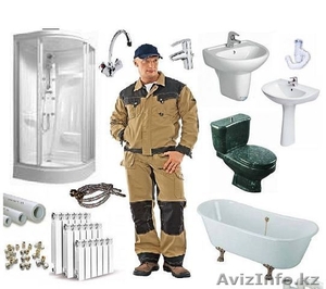 Эл-сварочные и сантехнические услуги.Монтаж отопления, канализации и воды в павло #986481