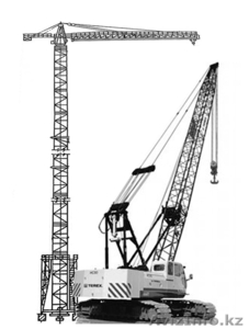 Строительные краны б/у,  запчасти и комплектующие,  спецтехника из Украины  #990171