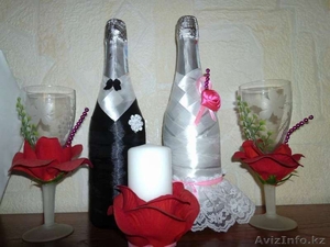 оформление свадебных аксессуаров #991120