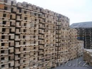 Поддоны новые и б/у 1200*1000, от-650 тг #993022