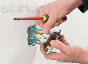 Услуги электрика,  перфоратор,  подключение,  вызов на дом,  консультация #1011349