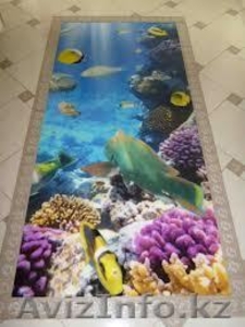 Дизайнерский пол в квартире в Павлодаре #1003133