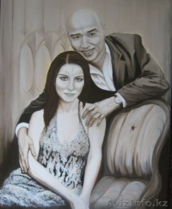 Художник Алматы портреты по фото  #1004303