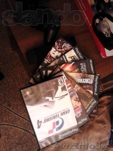 Продам или обменяю на смартфон консоль playstation 2   руль 2 in 1 #1022741