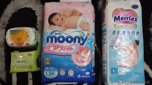 Японские подгузники MOONY & Merries #1025377