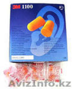 Беруши 3М-11001110 Материал: вспененный полиуретан,  без шнуркасо шнурком! #1019231