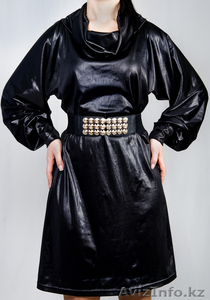 Платье Кожа трикотаж #1017005