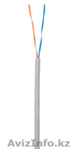 Кабель NETLAN U/UTP 2 пары,  Кат.5,  внутренний,  PVC,  одножильный CCA,  100 Мгц #1016116