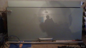 стеклянные двери на рельсах (2шт) #1027072