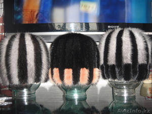 шапки норковые мягкие и очень удобные #1022674