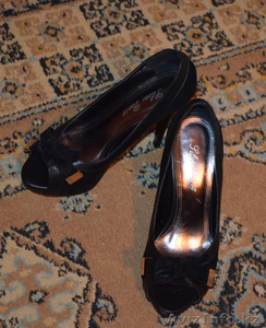 Открытые туфли под замшу #1020206