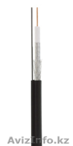 Кабель NETLAN коаксиальный,  RG-11,  внешний с троссом,  PE -40C,  одножильный #1016139