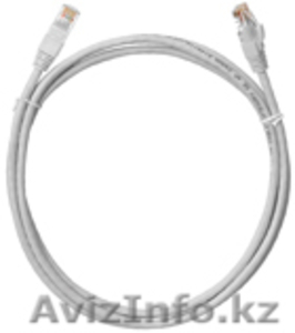 Шнур UTP 4 пары,  Кат, 5е,  2хRJ45,  T568B,  GY,  10м,  10шт. #1016157