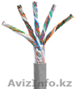 Кабель NETLAN U/UTP 50 пар,  Кат.5,  внутренний,  PVC,  одножильный,  100МГц,  серый #1016134