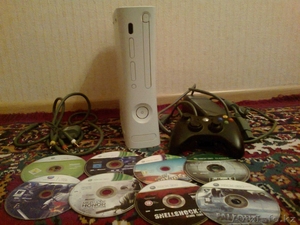 Продам Xbox 360 прошитая + 8 дисков #1029323