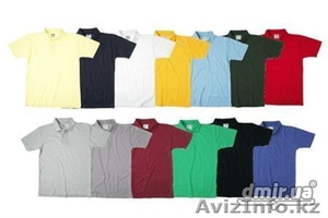 Футболки поло,  футболки под горло для ненесения логотипа #1019229
