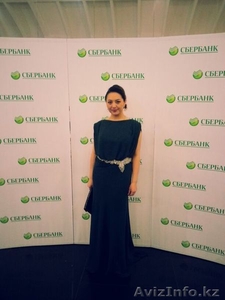 зеленое вечернее платье #1023263