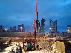 Забивка свай Сваебойные работы #1030723