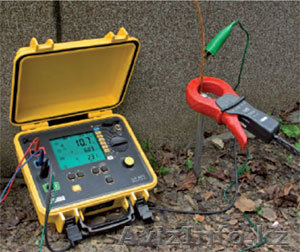 ИЗМЕРИТЕЛЬ СОПРОТИВЛЕНИЯ ЗАЗЕМЛЕНИЯ с возможностью бесконтактного измерения - C. #1039179