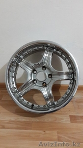 Хромированные диски R17 на Mersedes-benz #1044310