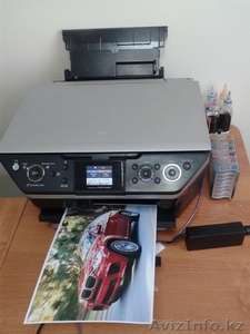 Мфу Epson Stylus Photo RX690 + СНПЧ 100% чернилой #1047768