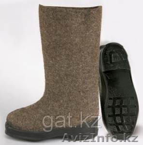 Валенки битые на резиновой подошве Валенки на резиновой подошве  #1039591