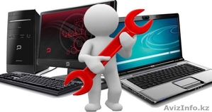 Ремонт компьютеров,  услуги программиста в Астане #1031559