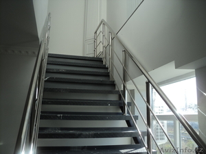 Перила, ограждения, навесы из нержавеющей стали. #1036296