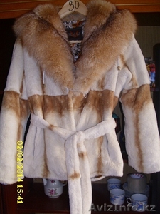 продам шубу бобер воротник из лисы #1032200