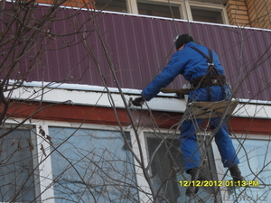 Установка балконных козырьков в Алматы #1046094