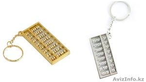 Брелок «металлические счеты» #1036997