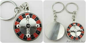 Брелок металлический «рулетка» #1037001
