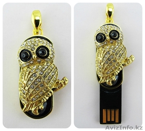 Флешка со стразами «Сова» #1037873