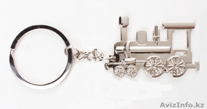 Брелок металлический «поезд» #1036983