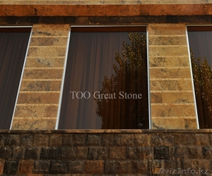 Травертин с черными прожилками в Алматы #1055120