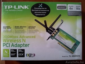 Сетевая карта PCI Wi-FI #1050826