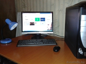 КОМПЬЮТЕР Монитор+Системный блок+Мышь+Клавиатура все в раб состоянии #1052553