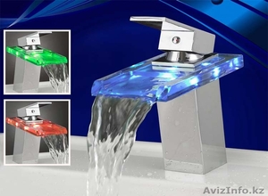 Кран для раковины с подсветкой #1051264
