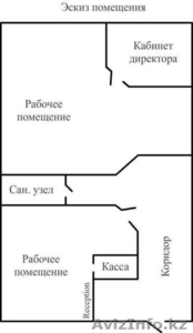 Продается новый офис площадью 175 м2 в жилом комплексе Green Park. Отдельный вхо #1051692