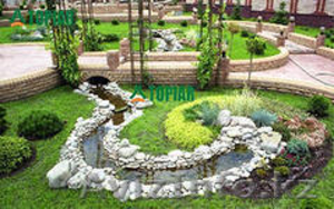 Ландшафтный дизайн,  озеленение участка. #1057674