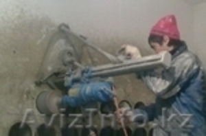 АЛМАЗНОЕ СВЕРЛЕНИЕ ОТВЕРСТИИ,  РАЗРУШЕНИЕ #1056579