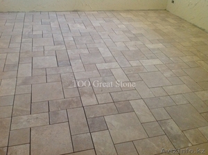 Травертин плитка напольная в Алматы #1055109