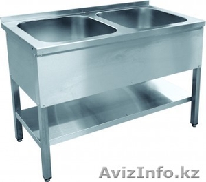 Ванны моечные цельнотянутые 2-х секционные. #1062940