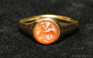 золотое кольцо сакского периода #1051580